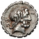 Republika, Q. Antonius Balbus (83 p.n.e.) Denar serratus