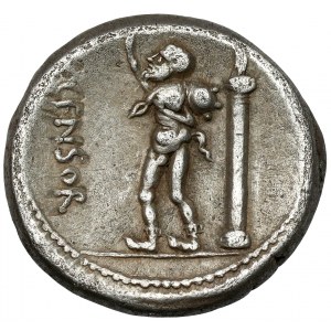 Roman Republic, L. Censorinus (82 p.n.e.) Denar