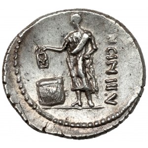 Roman Republic, L. Cassius Longinus (63 p.n.e.) AR Denarius