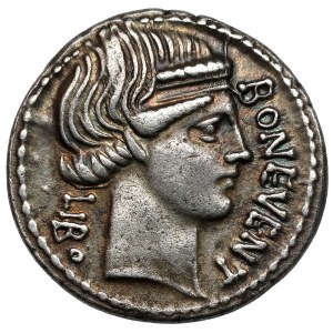 Roman Republic, L. Scribonius Libo (62 p.n.e.) AR Denarius