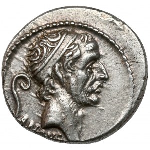 Roman Republic, L. Marcius Philippus (56 p.n.e.) AR Denarius