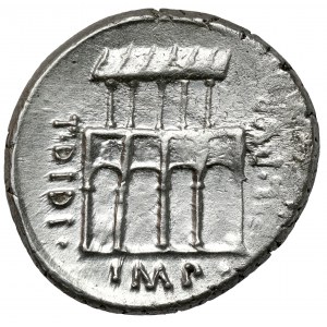 Roman Republic, P. Fonteius P. f. Capito (59 BC) AR Denarius - rare