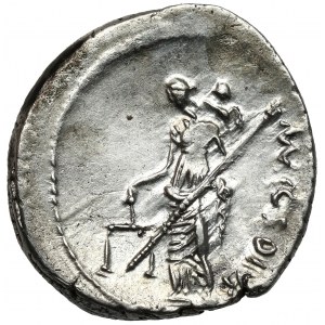 Roman Republic, Mn. Cordius Rufus (46 BC) AR Denarius