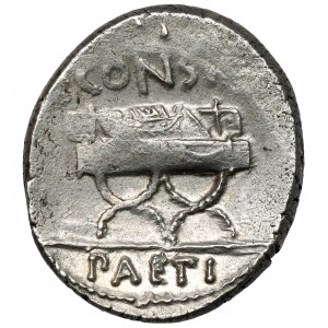 Republika, C. Considius Paetus (46 p.n.e.) Denar