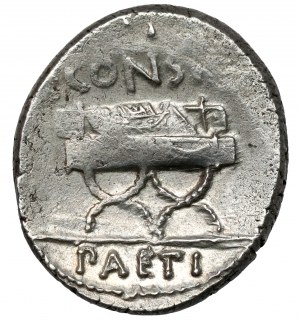 Roman Republic, C. Considius Paetus (46 BC) AR Denarius