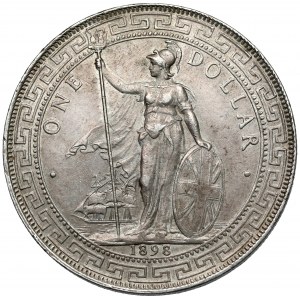 Anglia, Trade Dollar 1898