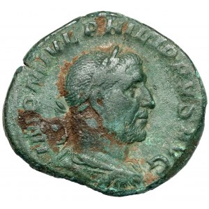 Philip I Arab (244-249 AD) AE Sestertius, Rome