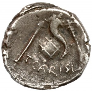 Republika, T. Carisius (46 p.n.e.) Denar