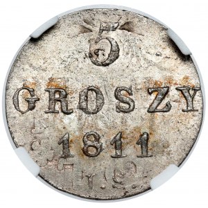Księstwo Warszawskie, 5 groszy 1811 I.S.