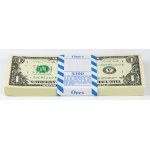 USA, PACZKA bankowa 1 Dollar 2017 - seria zastępcza - z gwiazdką