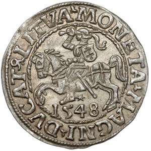 Zygmunt II August, Półgrosz Wilno 1548 - rzymska