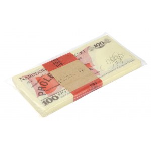 Paczka bankowa 100 złotych 1988 - TS