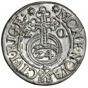 Zygmunt III Waza, Półtorak Ryga 1620 - klucze