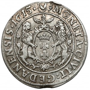 Zygmunt III Waza, Ort Gdańsk 1615 - późny