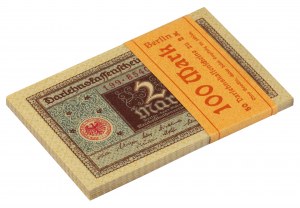 Niemcy, PACZKA bankowa 2 marki 1920