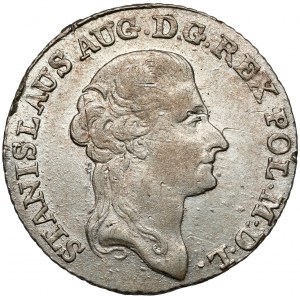 Poniatowski, Złotówka 1793 MV