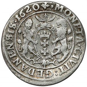 Zygmunt III Waza, Ort Gdańsk 1620 SB - rzadki