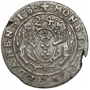 Zygmunt III Waza, Ort Gdańsk 1624 - falsyfikat z epoki