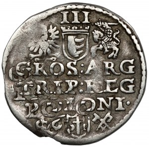 Stefan Batory, Trojak Poznań 1586 - POLONI - rzadki