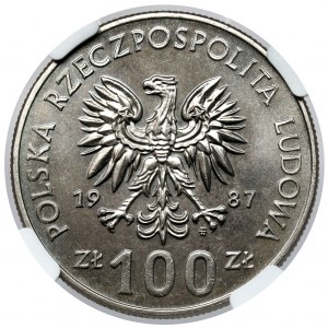 100 złotych 1987 Kazimierz III Wielki