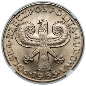 10 złotych 1965 Duża Kolumna