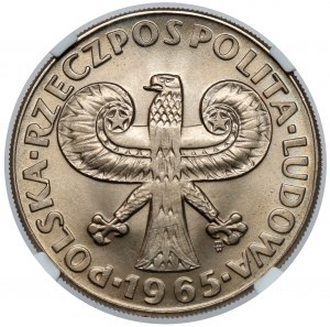 10 złotych 1965 Duża Kolumna