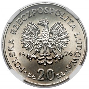 20 złotych 1974 Nowotko