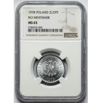 1 złoty 1978 - bez znaku