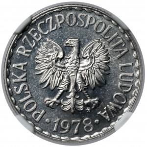 1 złoty 1978 - PROOF LIKE