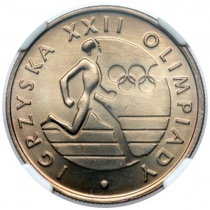 20 złotych 1980 XXII Olimpiada - biegacz