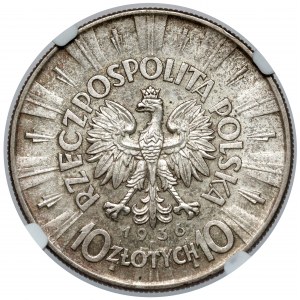 Piłsudski 10 złotych 1936