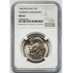 10 złotych 1960 Kościuszko