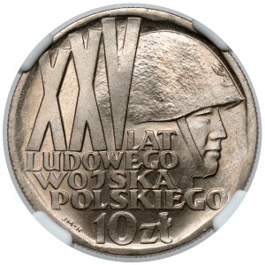 10 złotych 1968 XXV lat LWP