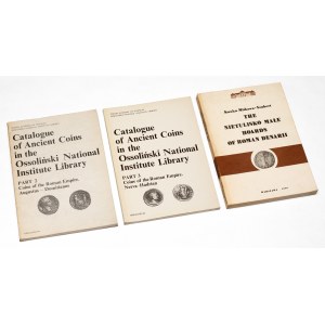 Katalogi monet antycznych - muzealne i Nietulisko (3szt)