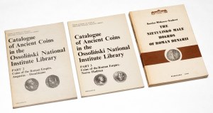 Katalogi monet antycznych - muzealne i Nietulisko (3szt)