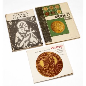 Eine Reihe von Literatur, darunter Die Danziger Münze .... (3 St.)