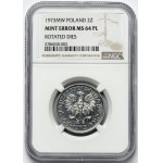 2 złote 1973 Jagody - ODWROTKA - PROOF LIKE