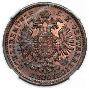 Austria, Franciszek Józef I, 1 krajcar 1885