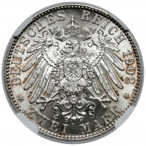 Saksonia, 2 marki 1902-E, Muldenhütten