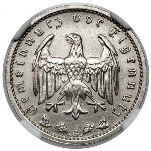 Weimar, 1 marka 1936-G, Karlsruhe - rzadki rocznik