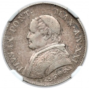Watykan, Pius IX, Lira 1866-R