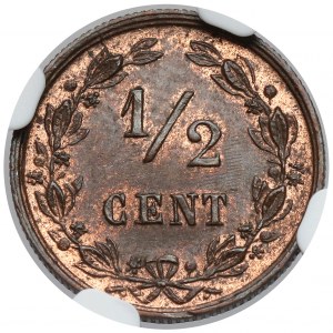 Niderlandy, 1/2 cent 1878