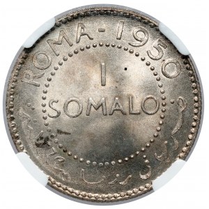 Somalia, 1 somalo 1950 (AH1369)