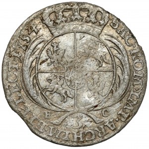August III Sas, Troja Lipsko 1754 EC - Orlice vpravo - vzácné