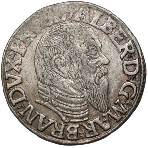 Prusy, Albrecht Hohenzollern, Trojak Królewiec 1544 - późny