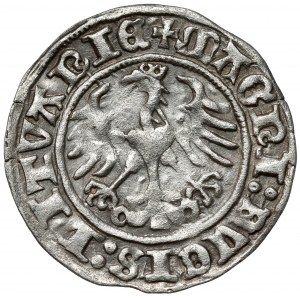 Zygmunt I Stary, Półgrosz Wilno 1511 - trzy kółka po dacie - b.rzadki