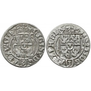 Zygmunt III Waza, Półtorak Bydgoszcz 1622-1623, zestaw (2szt)