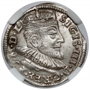 Zygmunt III Waza, Trojak Wilno 1592 - SIGIS - menniczy