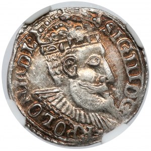 Zygmunt III Waza, Trojak Olkusz 1599 - piękny