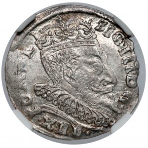 Zygmunt III Waza, Trojak Wilno 1596/5 - menniczy